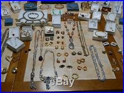 172 Piece VINTAGE HIGH END JEWELRY LOT (EVERY PIECE IS SIGNED) EXCEPT 2