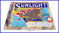 1920s Vintage Sunlight Soap Advertising Enamel Sign Board England Rare Old EB241