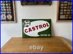 1980's Vintage Castrol Enamel Sign Eastern Europe