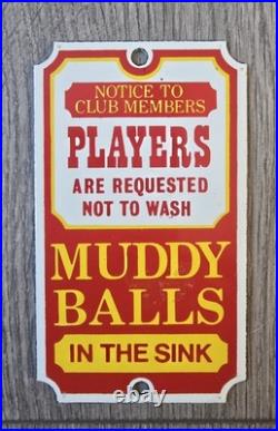 7x Dodo Designs Vintage Porcelain Enamel Sign's 1970s 6.5cm x 11.5cm