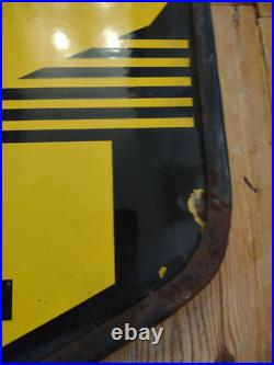AA HOTEL ENAMEL SIGN Garage Vintage Automobilia Genuine Cool DOUBLE SIDED AA HOTEL ENAMEL SIGN Garage Vintage Automobilia Genuine Cool DOUBLE SIDED