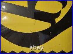 AA HOTEL ENAMEL SIGN Garage Vintage Automobilia Genuine Cool DOUBLE SIDED AA HOTEL ENAMEL SIGN Garage Vintage Automobilia Genuine Cool DOUBLE SIDED