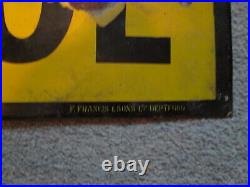 AA School enamel sign. Vintage sign. Enamel sign. RAC. AA. Motor Union