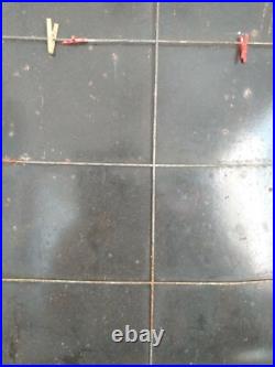 A Original Vintage Ouest France Shop Advertising Enamel Sign/pin Board