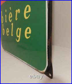 A vintage Belgian beer Pils Lamot advertising enamel sign