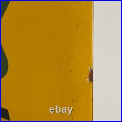 Agip Enamel Sign 60x40cm (23.6x15.7) Nice Big Garage Vintage Porcelain Sign