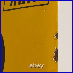 Agip Enamel Sign 60x40cm (23.6x15.7) Nice Big Garage Vintage Porcelain Sign