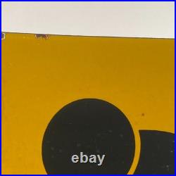 Agip Enamel Sign 60x40cm (23.6x15.7) Nice Big Garage Vintage Porcelain Sign