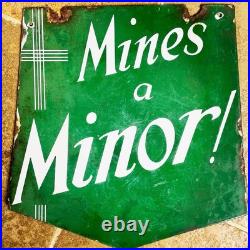 An Original Vintage Enamel Sign De Rieske