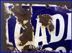 Antique Cadbury's Enamel Sign. Vintage Advertising. #No28Antiques #Somerset