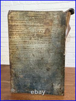 Antique Vintage 1930's Enamel Sign Fortes Ice Cream N Wales Vintage Advertising