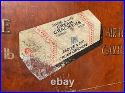 Antique Vintage Biscuit Shop Advertising Display Not Enamel Sign Stand Dispenser Antique Vintage Biscuit Shop Advertising Display Not Enamel Sign Stand Dispenser
