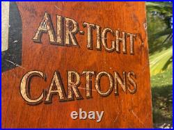 Antique Vintage Biscuit Shop Advertising Display Not Enamel Sign Stand Dispenser Antique Vintage Biscuit Shop Advertising Display Not Enamel Sign Stand Dispenser