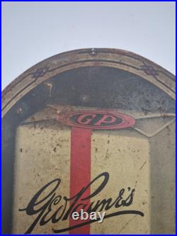 Antique / Vintage G. P Tea Enamel Or Tin Sign Godfrey Phillips 52cm X 37cm