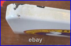 Aylesbury Brewery Company A. B. C Vintage Advertising Enamel Sign 14 X 14 Rare