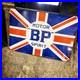 BP_British_Petroleum_Vintage_Enamel_Sign_2ft_Wide_Collectible_Antique_01_firv