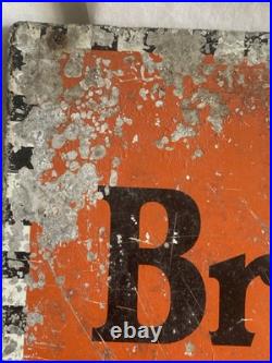 BROOKE BOND TEA Enamel Advertising Sign Vintage Collectable Cafe Shop Decor