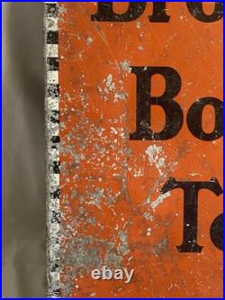 BROOKE BOND TEA Enamel Advertising Sign Vintage Collectable Cafe Shop Decor