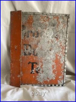 BROOKE BOND TEA Enamel Advertising Sign Vintage Collectable Cafe Shop Decor