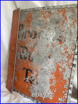 BROOKE BOND TEA Enamel Advertising Sign Vintage Collectable Cafe Shop Decor