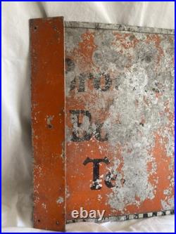 BROOKE BOND TEA Enamel Advertising Sign Vintage Collectable Cafe Shop Decor