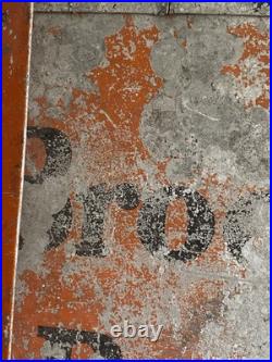 BROOKE BOND TEA Enamel Advertising Sign Vintage Collectable Cafe Shop Decor