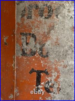 BROOKE BOND TEA Enamel Advertising Sign Vintage Collectable Cafe Shop Decor