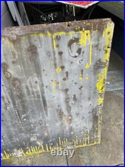 B D V BDV Rare Large Vintage Enamel Sign Lovely Man Cave WW1 to WW2