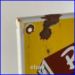 Bensdorp Enamel Sign 50x37x1cm (19.7x14.6x0.4) Nice Vintage Porcelain Decor