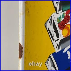 Bensdorp Enamel Sign 50x37x1cm (19.7x14.6x0.4) Nice Vintage Porcelain Decor