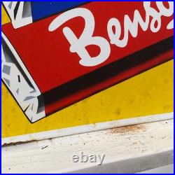 Bensdorp Enamel Sign 50x37x1cm (19.7x14.6x0.4) Nice Vintage Porcelain Decor