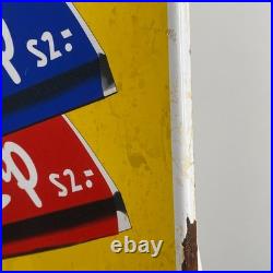 Bensdorp Enamel Sign 50x37x1cm (19.7x14.6x0.4) Nice Vintage Porcelain Decor