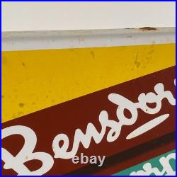 Bensdorp Enamel Sign 50x37x1cm (19.7x14.6x0.4) Nice Vintage Porcelain Decor