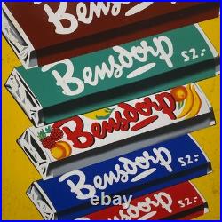 Bensdorp Enamel Sign 50x37x1cm (19.7x14.6x0.4) Nice Vintage Porcelain Decor