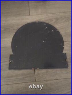 Black Cat Cigarettes Vintage Style 12 Enamel Advertising Porcelain Sign