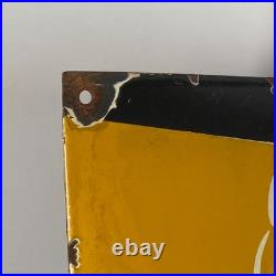 Bosch Enamel Sign 50x50cm (19.7x19.7) Rare Vintage Industrial Retro Signage