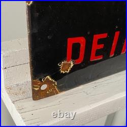 Bosch Enamel Sign 50x50cm (19.7x19.7) Rare Vintage Industrial Retro Signage