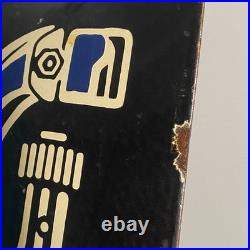Bosch Enamel Sign 50x50cm (19.7x19.7) Rare Vintage Industrial Retro Signage