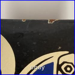 Bosch Enamel Sign 50x50cm (19.7x19.7) Rare Vintage Industrial Retro Signage