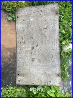 Braby Vintage Enamel Advertising Sign Early To Mid 20th Century