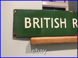British Railways Original Enamel Sign