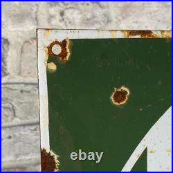 CASTROL Enamel Sign 19.7x15.7 (50x40cm) Rare Collector Vintage Gas Station Sign