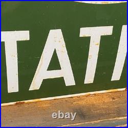 CASTROL Enamel Sign 19.7x15.7 (50x40cm) Rare Collector Vintage Gas Station Sign