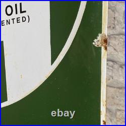 CASTROL Enamel Sign 19.7x15.7 (50x40cm) Rare Collector Vintage Gas Station Sign