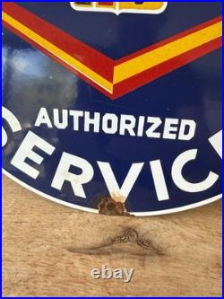 Cadillac Enamel Sign Vintage Garage-Man Cave 12Classic car -American diner