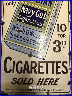 Capstan Vintage Enamel cigarettes Sign