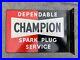 Champion_Spark_Plug_Vintage_enamel_sign_Automobilia_double_sided_flange_sign_01_qkv