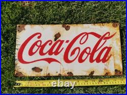 Coca Cola Vintage Pepsi Rolla Coke Enamel Sign Man Cave Garage Kitchen Retro Coca Cola Vintage Pepsi Rolla Coke Enamel Sign Man Cave Garage Kitchen Retro
