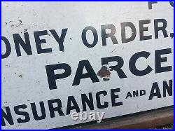 Collectable Vintage enamel Post Office sign