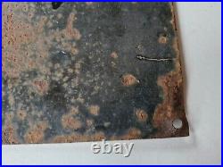 Collectible Vintage Enamel Delsanex Milk Dairy Hygiene Advertising Sign Farmers